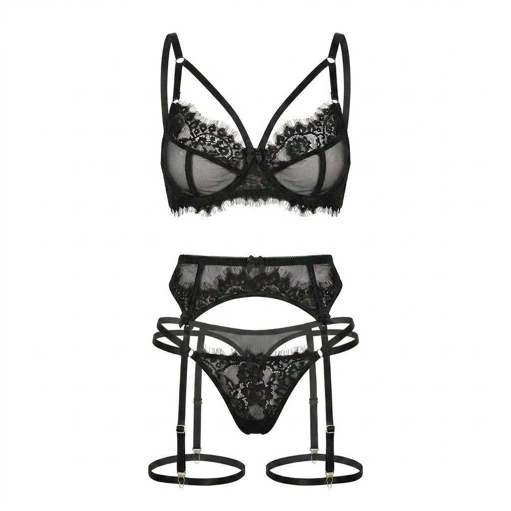 Black Desire Lingerie Set