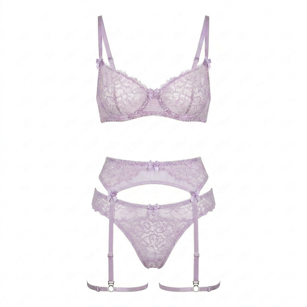 Lavender Dust Lingerie Set