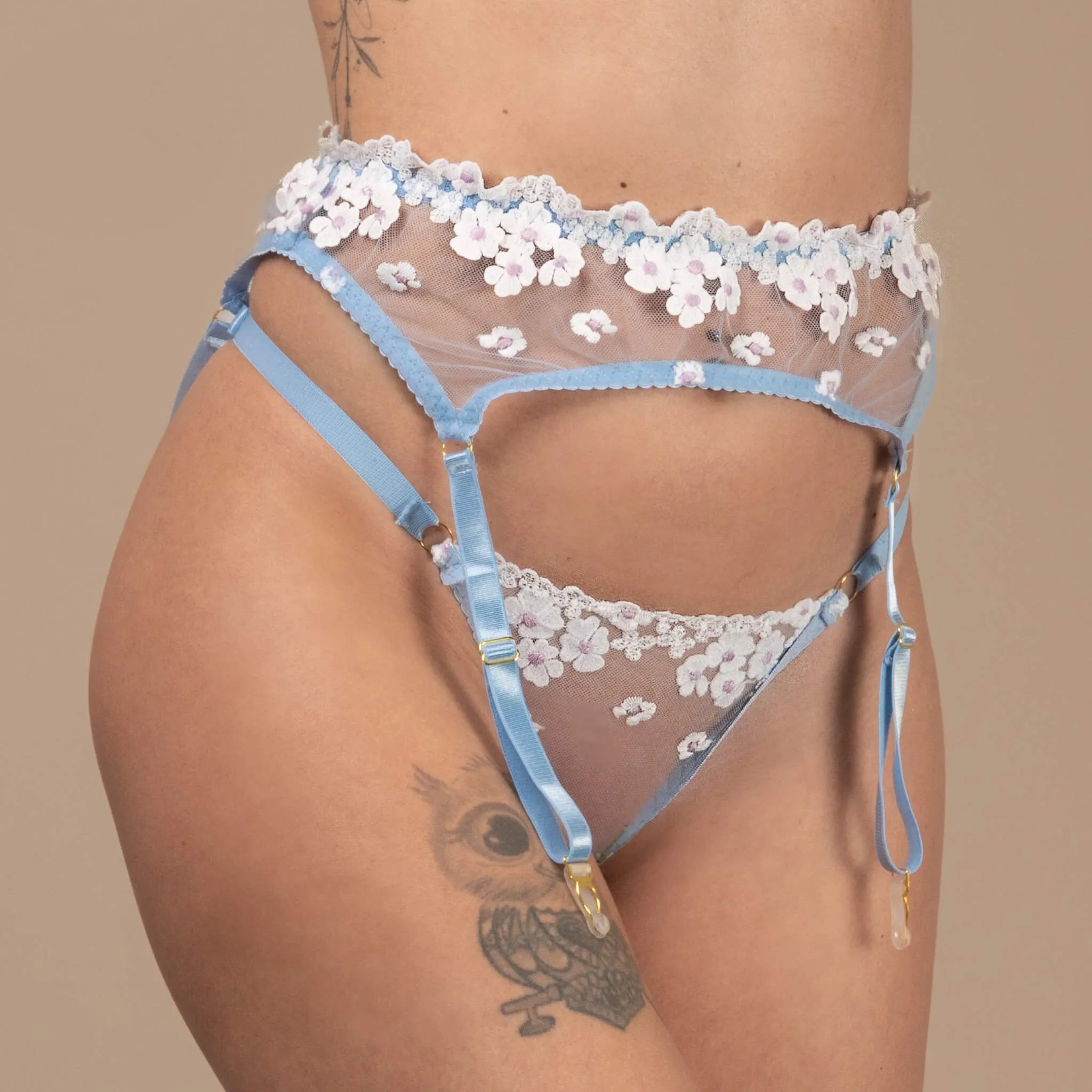Baby Blue Heaven Lingerie Set