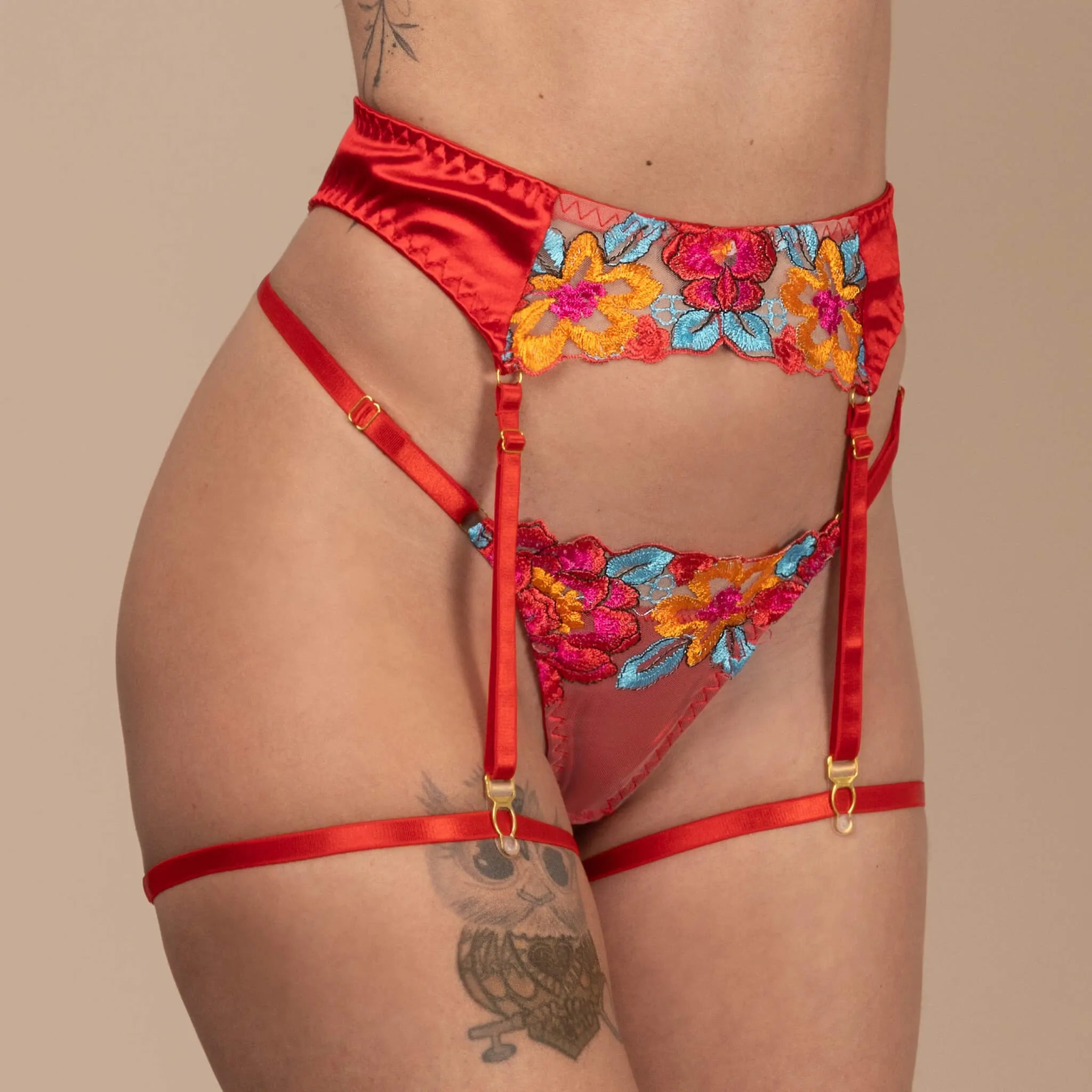 Red Obsession Lingerie Set